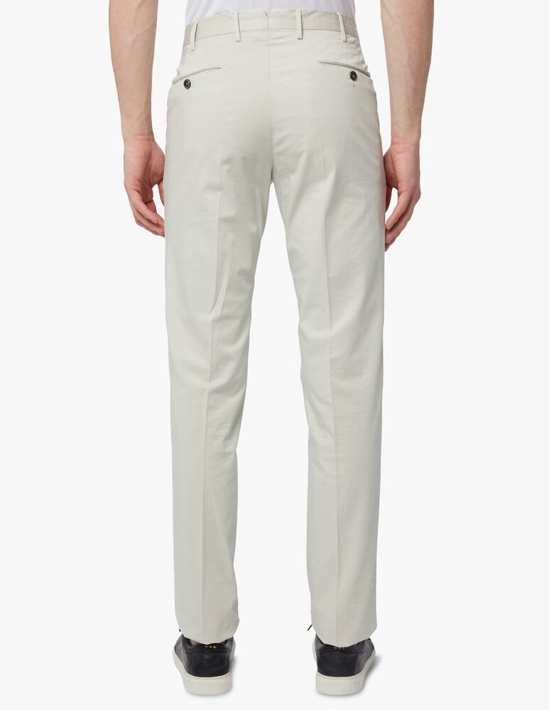 rinascente PT Pantaloni Torino Chino slim soft touch stretch satin - grigio