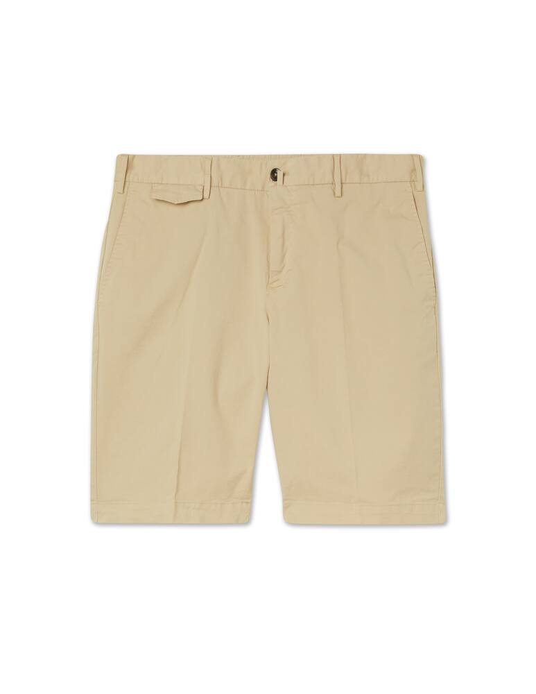 PT Pantaloni Torino Cotton gabardine stretch shorts - beige - picture 5 PT Pantaloni Torino Cotton gabardine stretch shorts - beige - picture 5