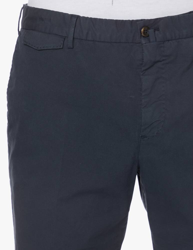 rinascente PT Pantaloni Torino Bermuda cotone gabardina stretch - blu
