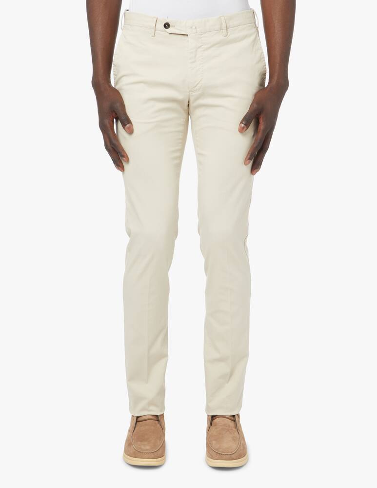rinascente PT Pantaloni Torino Chino super slim fine twill - beige