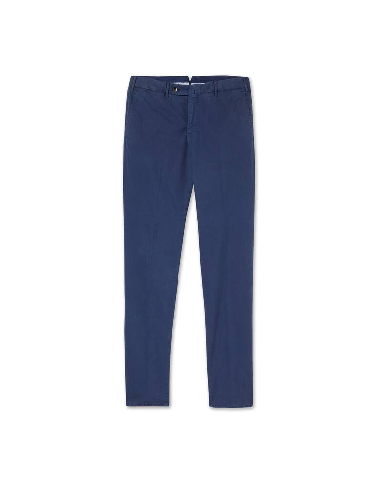 rinascente PT Pantaloni Torino Fine twill super slim chino pant - blue