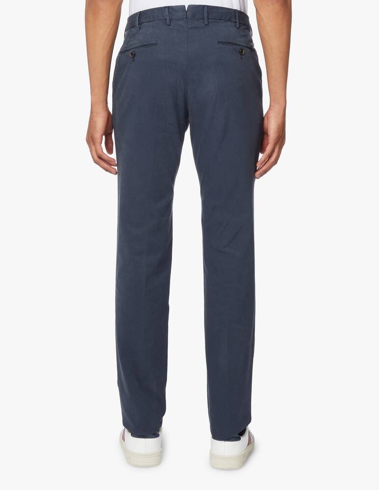 rinascente PT Pantaloni Torino Chino super slim fine twill - blu