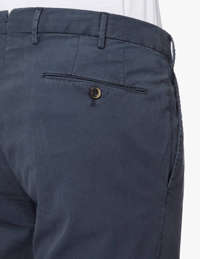 rinascente PT Pantaloni Torino Chino super slim fine twill - blu