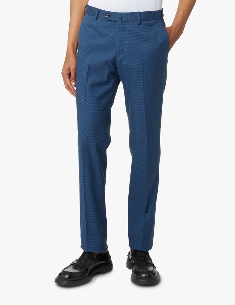 rinascente PT Pantaloni Torino Fantasy slim stretch chino pant - blue