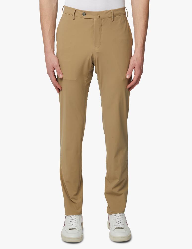 rinascente PT Pantaloni Torino Tech textile stretch slim chino - beige