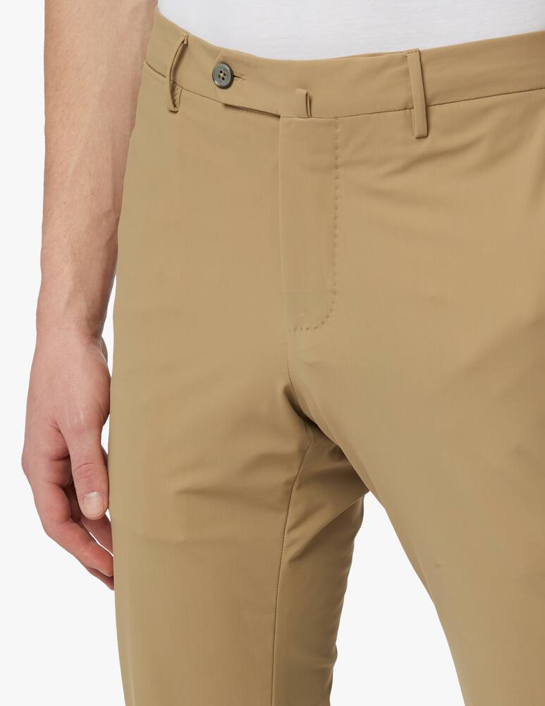 rinascente PT Pantaloni Torino Tech textile stretch slim chino - beige