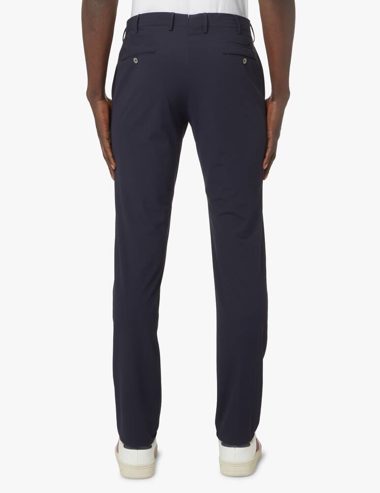 rinascente PT Pantaloni Torino Pantalone chino materiale tecnico stretch slim - nero