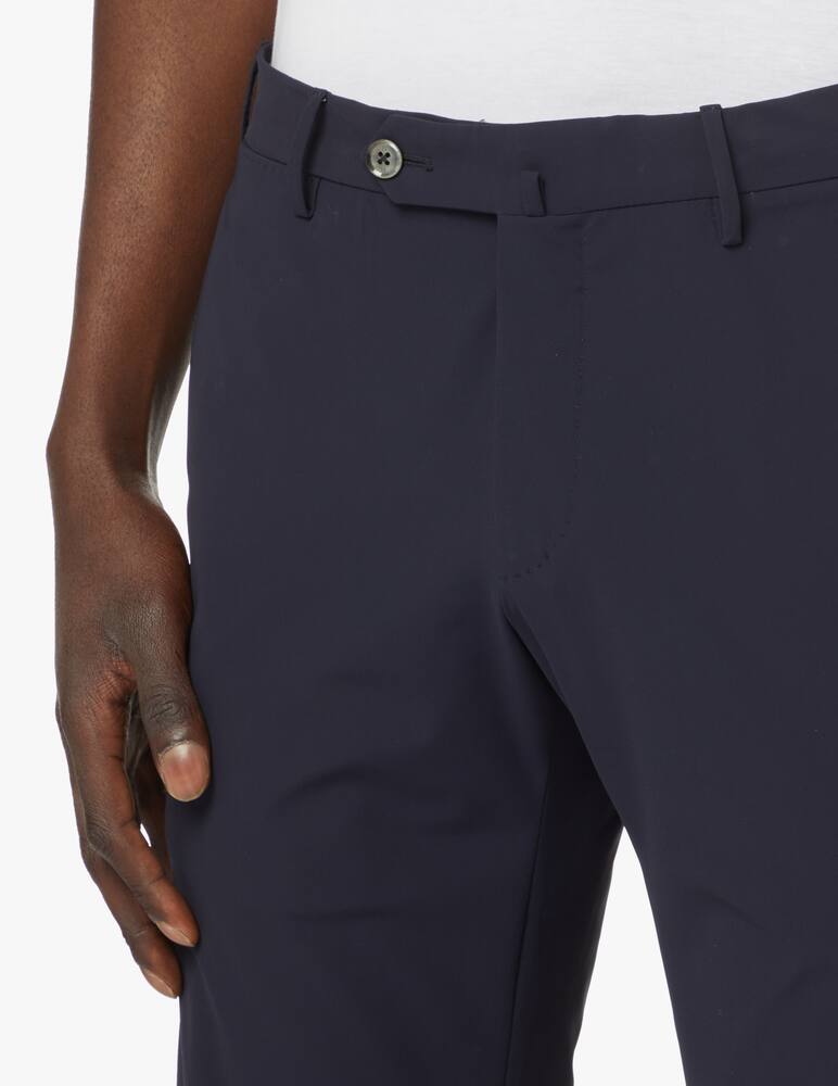 rinascente PT Pantaloni Torino Pantalone chino materiale tecnico stretch slim - nero