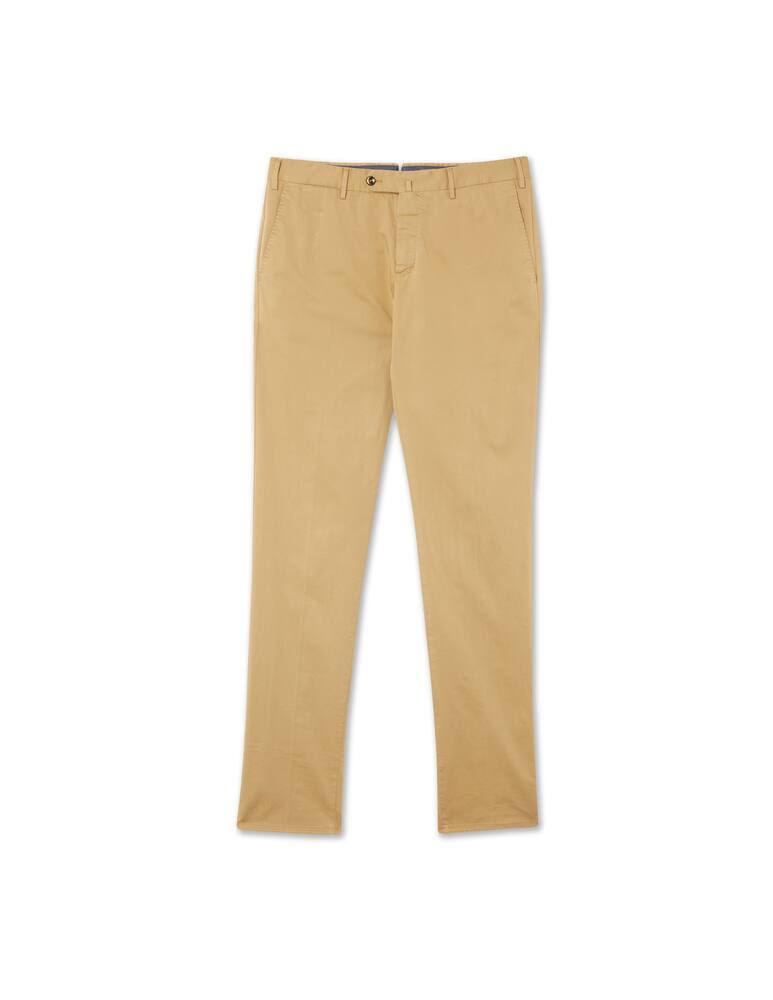 rinascente PT Pantaloni Torino Chino slim soft touch stretch satin - beige