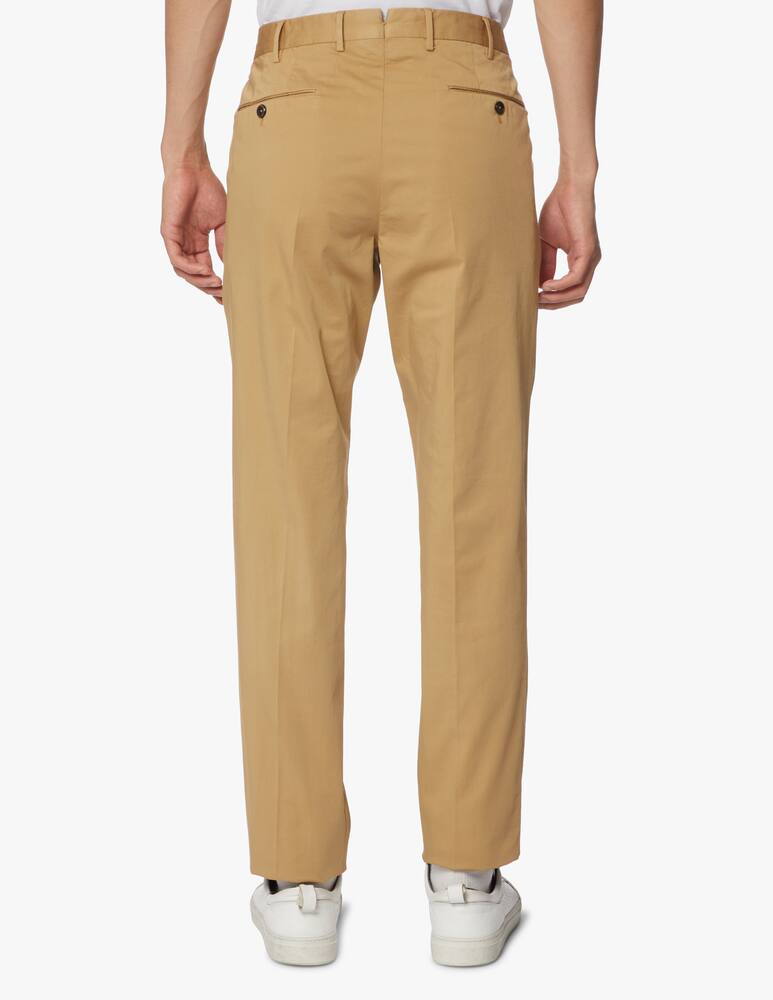 rinascente PT Pantaloni Torino Chino slim soft touch stretch satin - beige