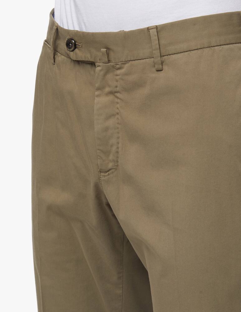 rinascente PT Pantaloni Torino Satin soft touch stretch slim chino pant - grey