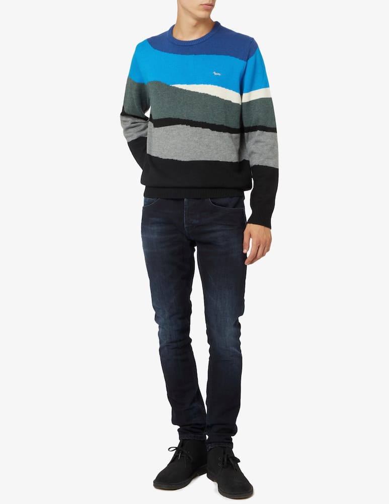 Dondup Jeans george blu black slavato - immagine 2 Dondup Jeans george blu black slavato - immagine 2