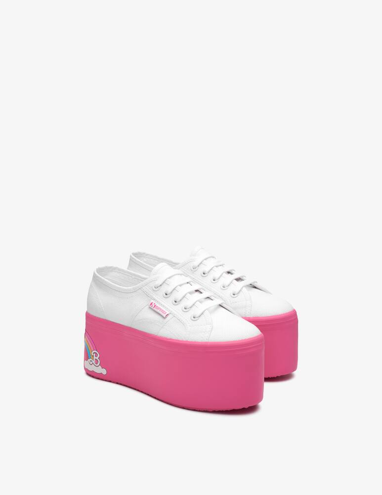 rinascente Superga Barbie rainbow sneakers