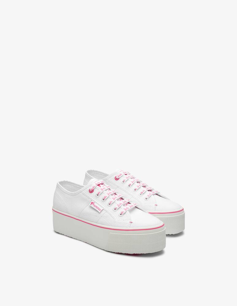 rinascente Superga Barbie terry cloth patch sneakers