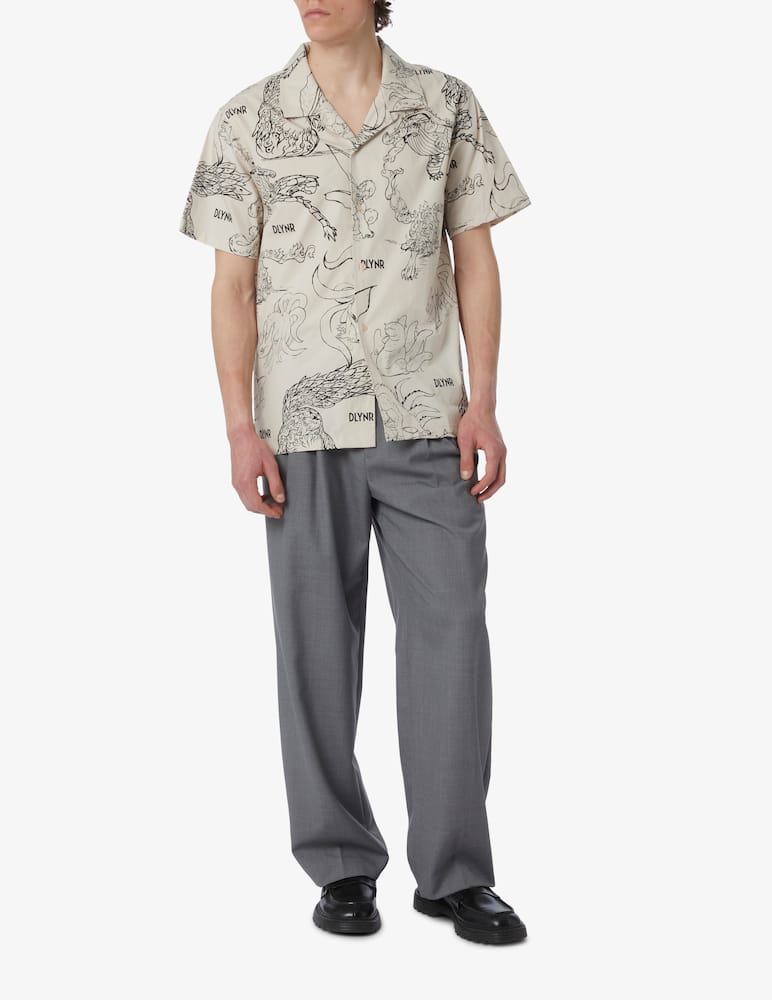 rinascente Dolly Noire Bijuu bowling shirt 