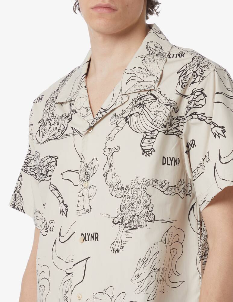 rinascente Dolly Noire Bijuu bowling shirt 