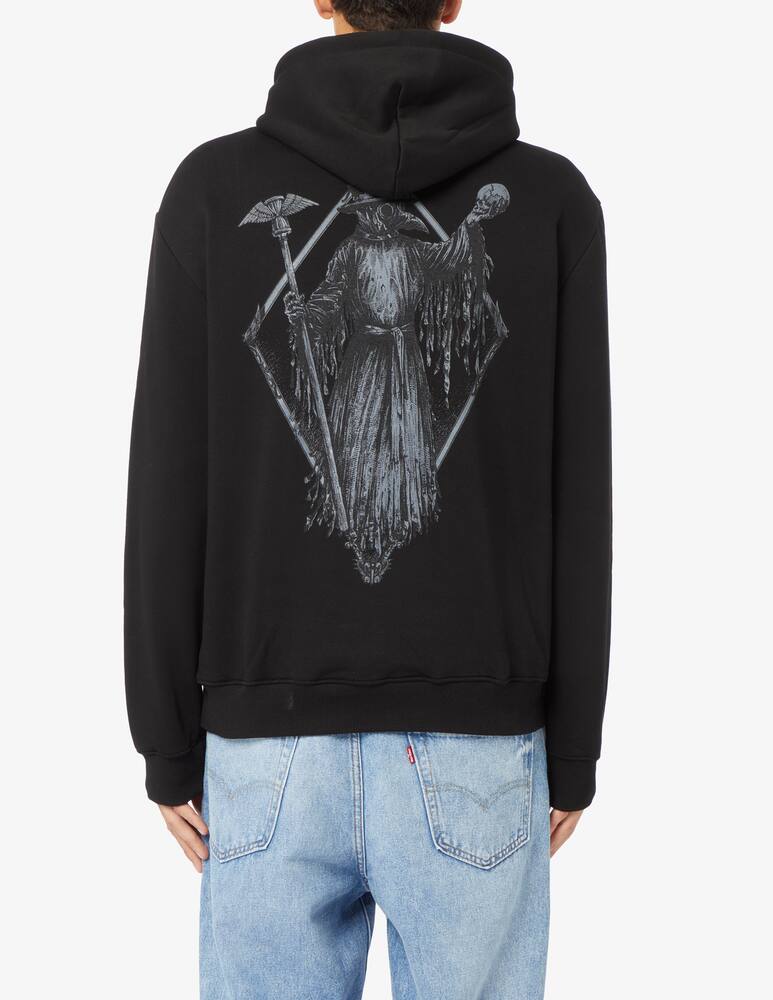 rinascente Dolly Noire Felpa con cappuccio plague