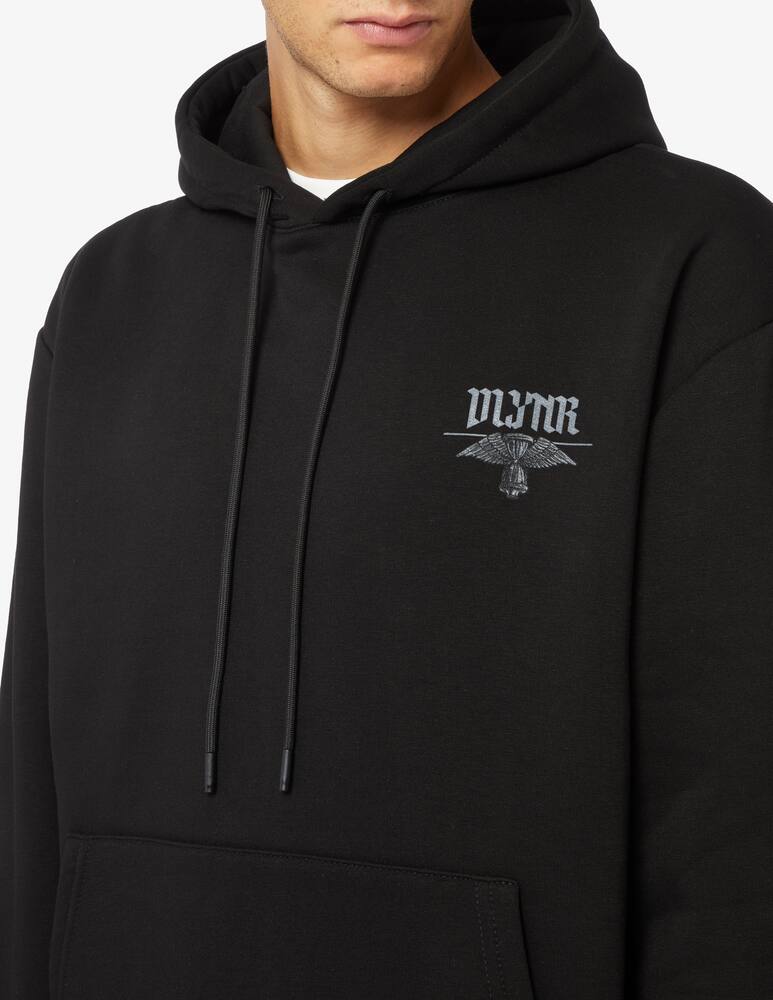 rinascente Dolly Noire Felpa con cappuccio plague