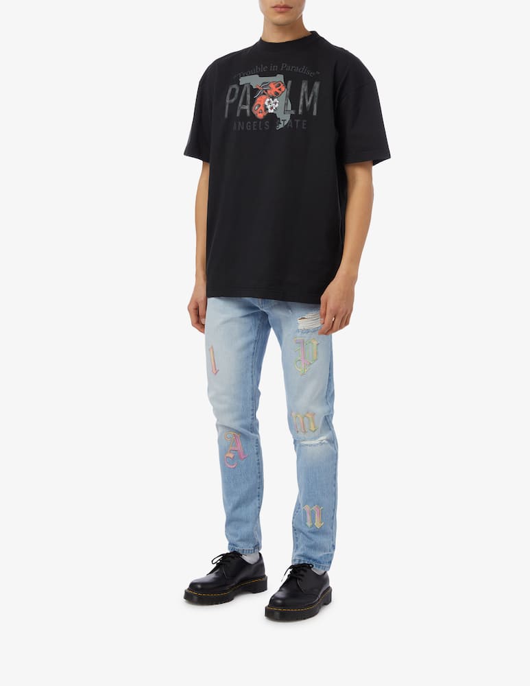 rinascente Palm Angels East coast vint t-shirt 