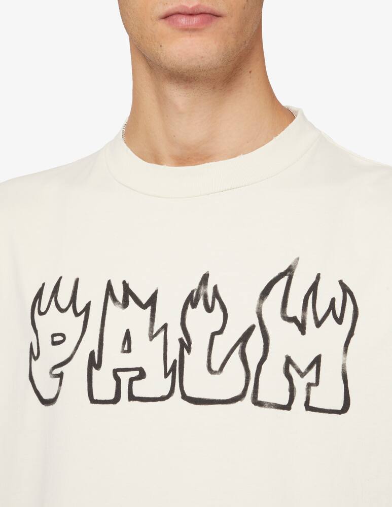 rinascente Palm Angels Maglietta palm skull vintage 