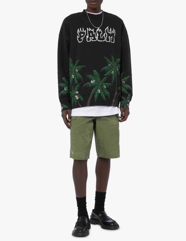 Palm Angels Vintage palm skull crewneck jumper - picture 2 Palm Angels Vintage palm skull crewneck jumper - picture 2