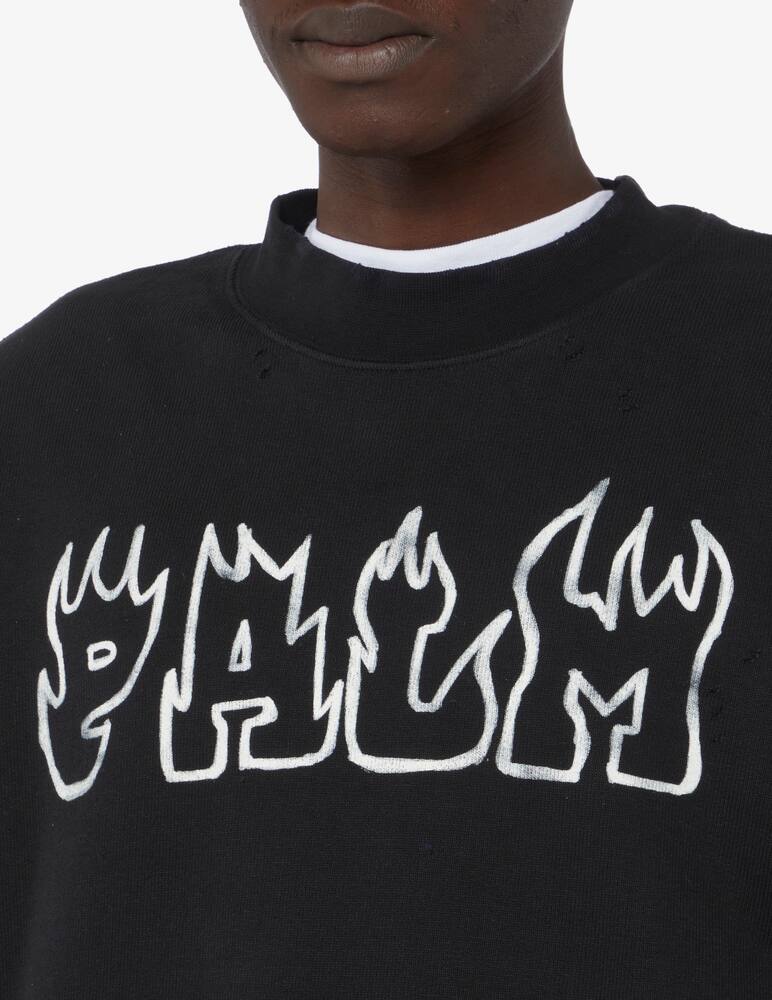 Palm Angels Vintage palm skull crewneck jumper - picture 4 Palm Angels Vintage palm skull crewneck jumper - picture 4