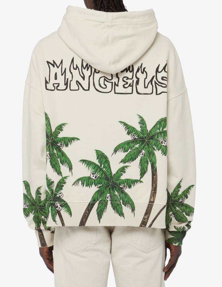 rinascente Palm Angels Vintage palm skull hoodie 