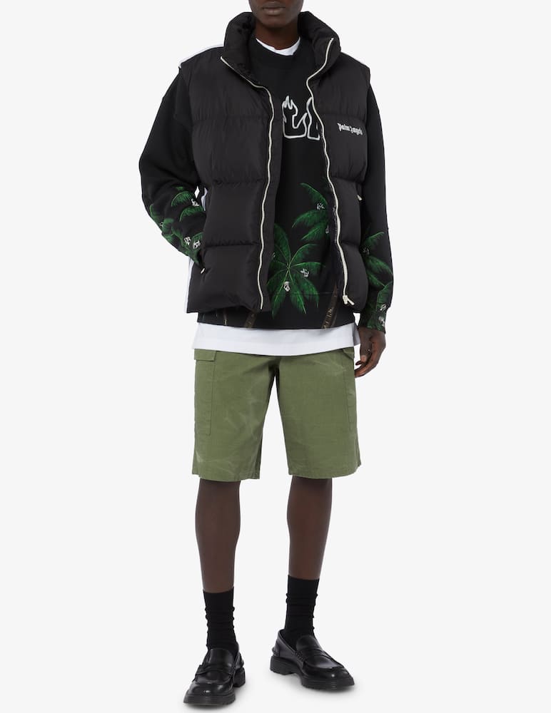 rinascente Palm Angels Track puffer vest 