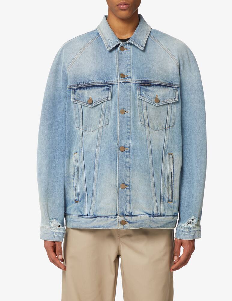 rinascente Palm Angels Light wash sunset loose jacket