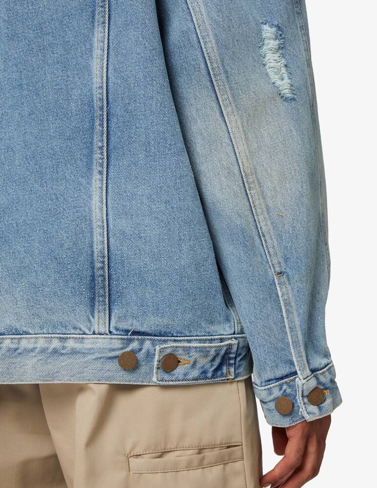 rinascente Palm Angels Light wash sunset loose jacket