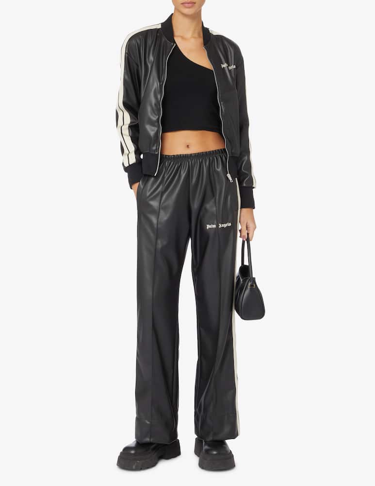 rinascente Palm Angels Pantaloni in pelle sintetica