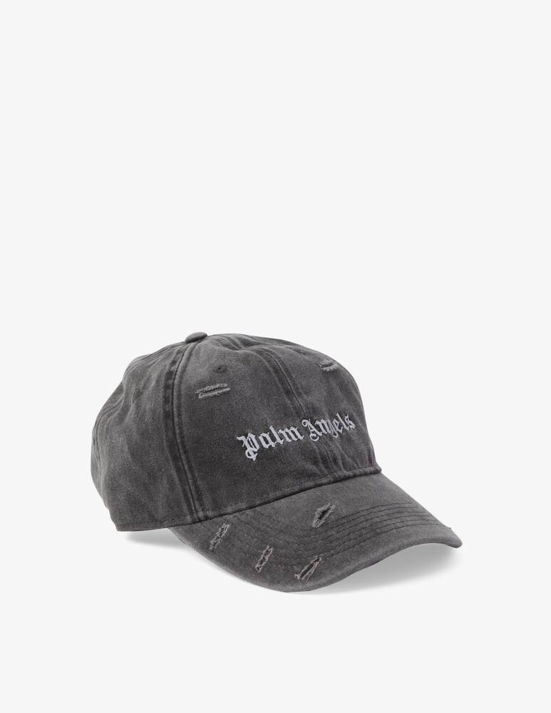Palm Angels Cappellino baseball logo ripped - immagine 2 Palm Angels Cappellino baseball logo ripped - immagine 2