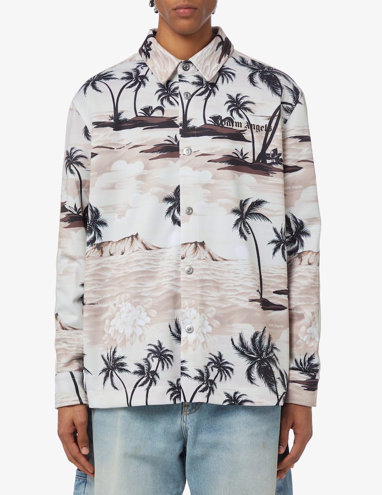 rinascente Palm Angels Palme track overshirt 