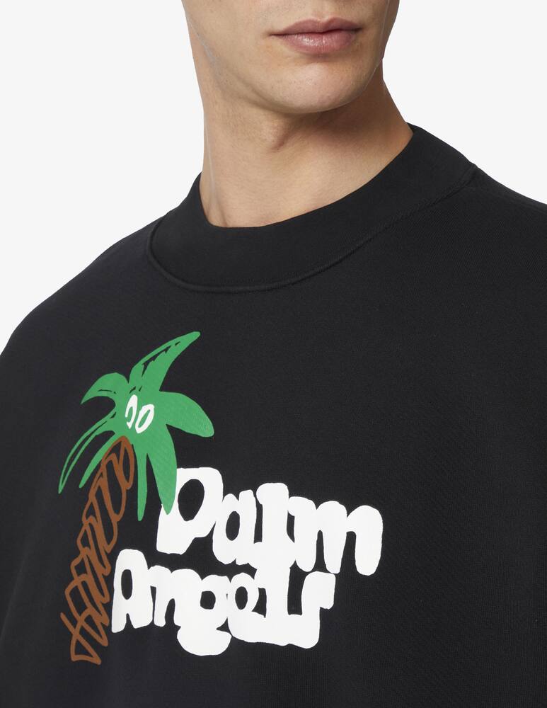 rinascente Palm Angels Felpa girocollo sketchy classic