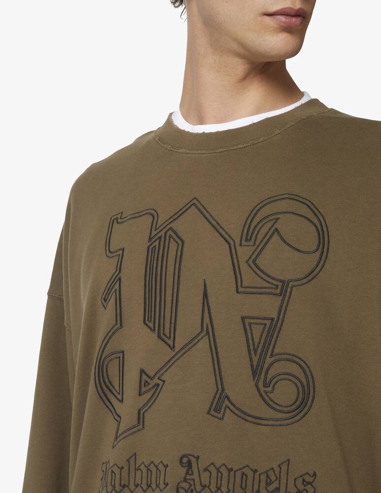 rinascente Palm Angels Monogram statemen sweatshirt