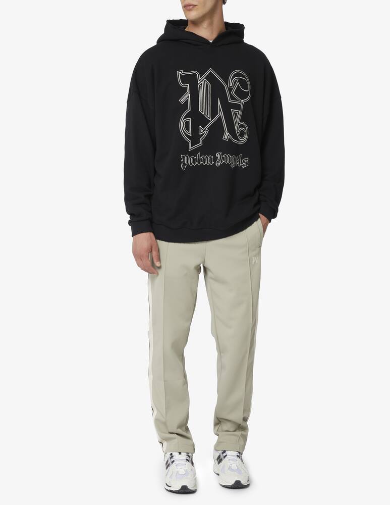 rinascente Palm Angels Felpa girocollo monogram statemen