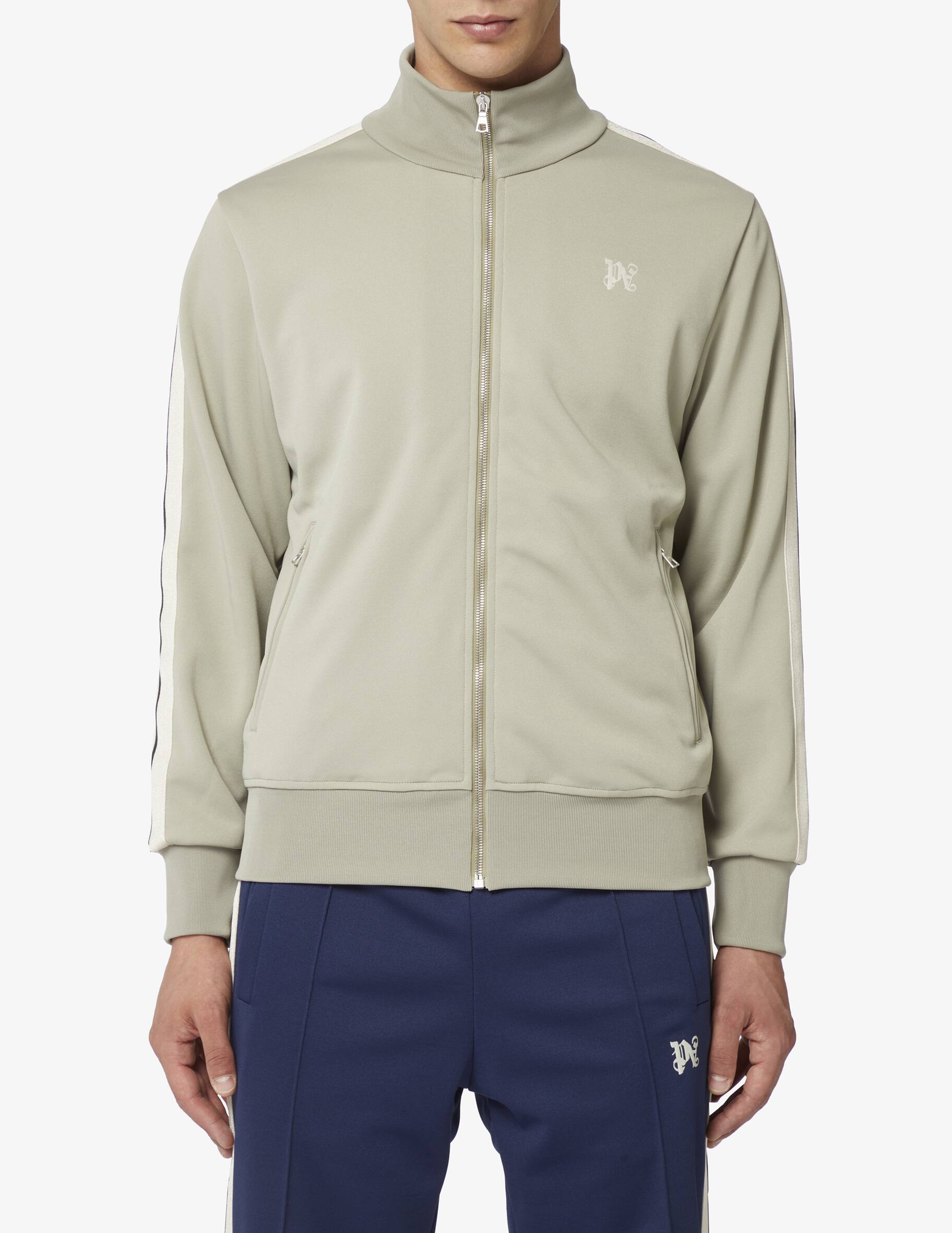 Shop Palm Angels Monogram classic trackjacket on Rinascente Shop Palm Angels Monogram classic trackjacket on Rinascente