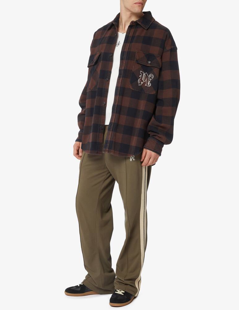 rinascente Palm Angels Monogram check overshirt