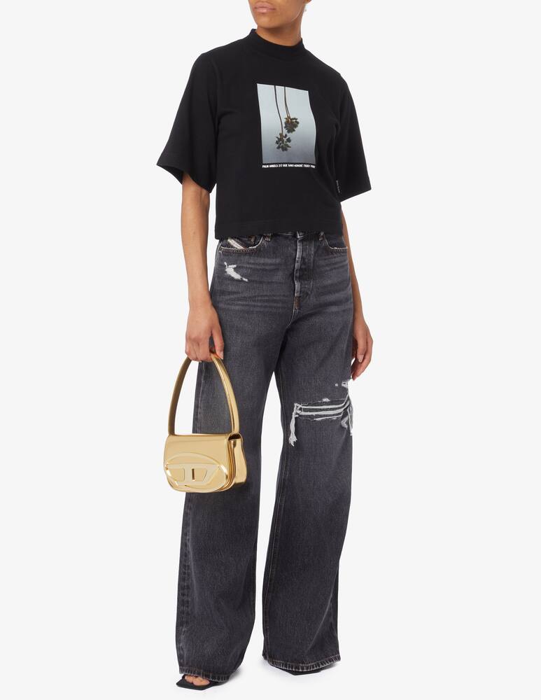 rinascente Palm Angels T-shirt with palm printed