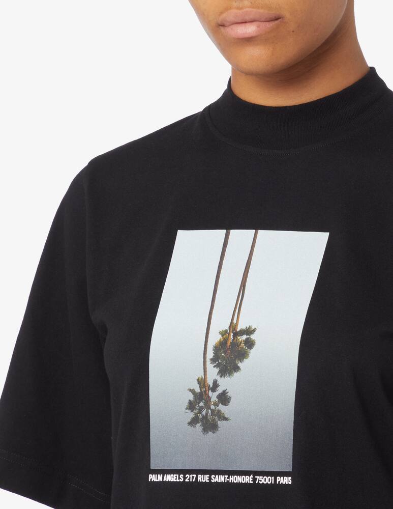rinascente Palm Angels T-shirt with palm printed