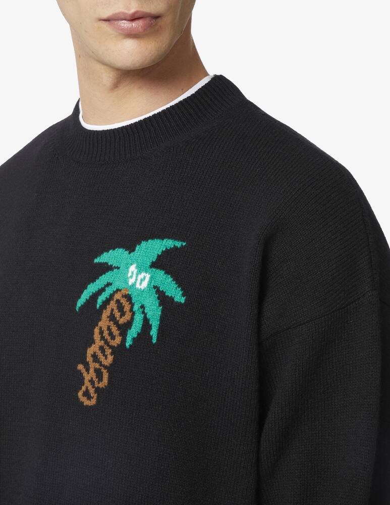 rinascente Palm Angels Sketchy intarsia sweater