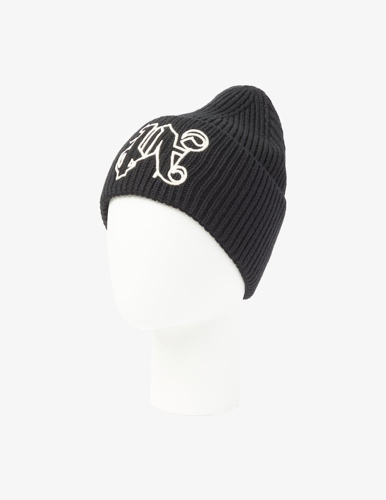 rinascente Palm Angels Pa monogram beanie