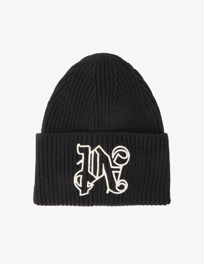 rinascente Palm Angels Pa monogram beanie