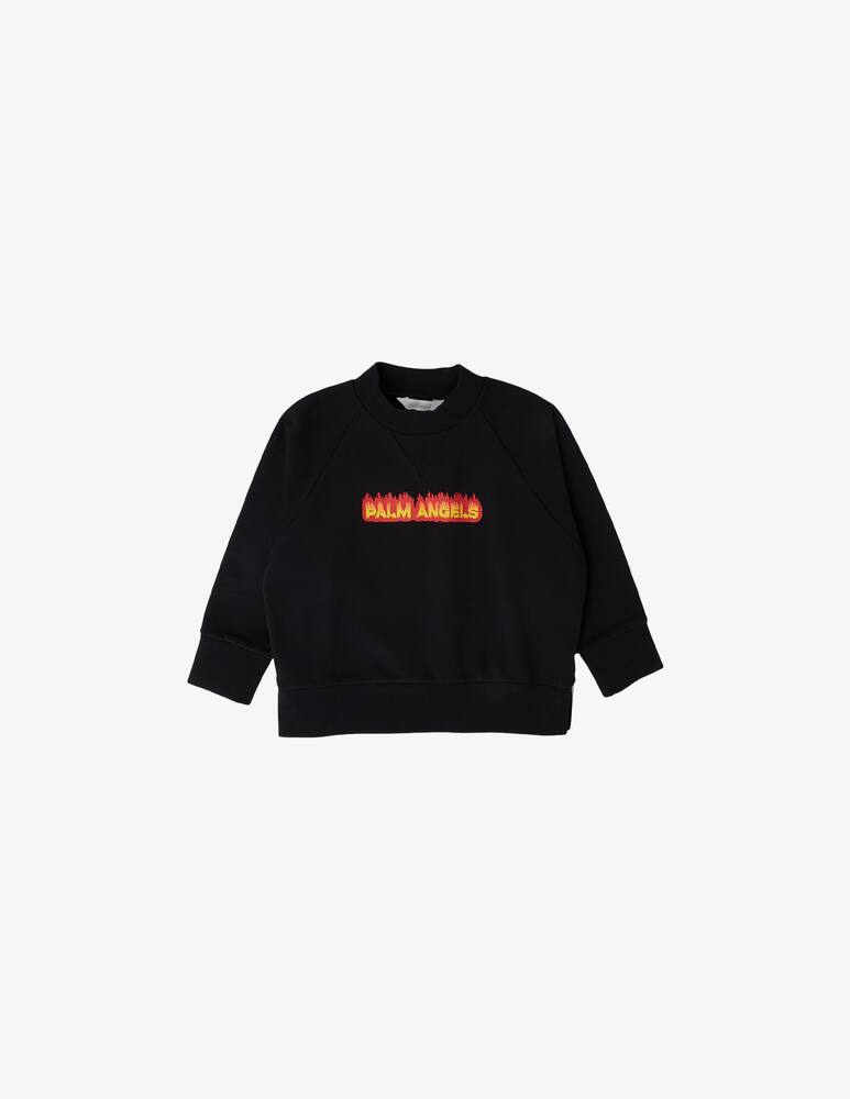 rinascente Palm Angels Flames creaneck sweatshirt