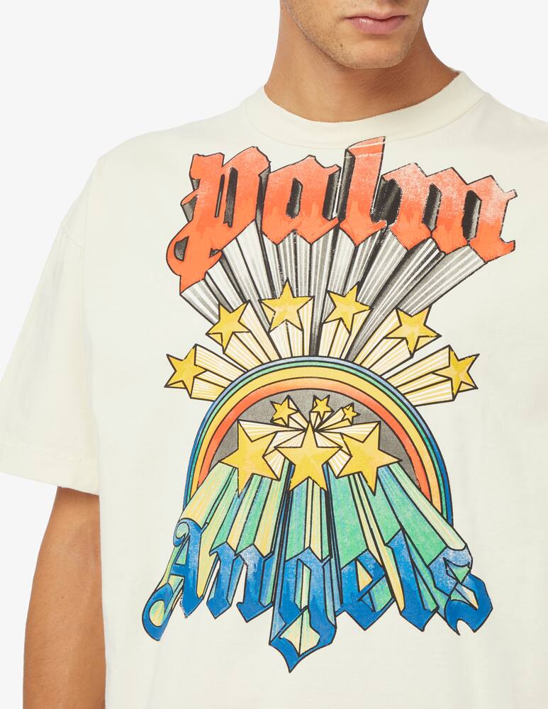 rinascente Palm Angels Palm angels rainbow t-shirt