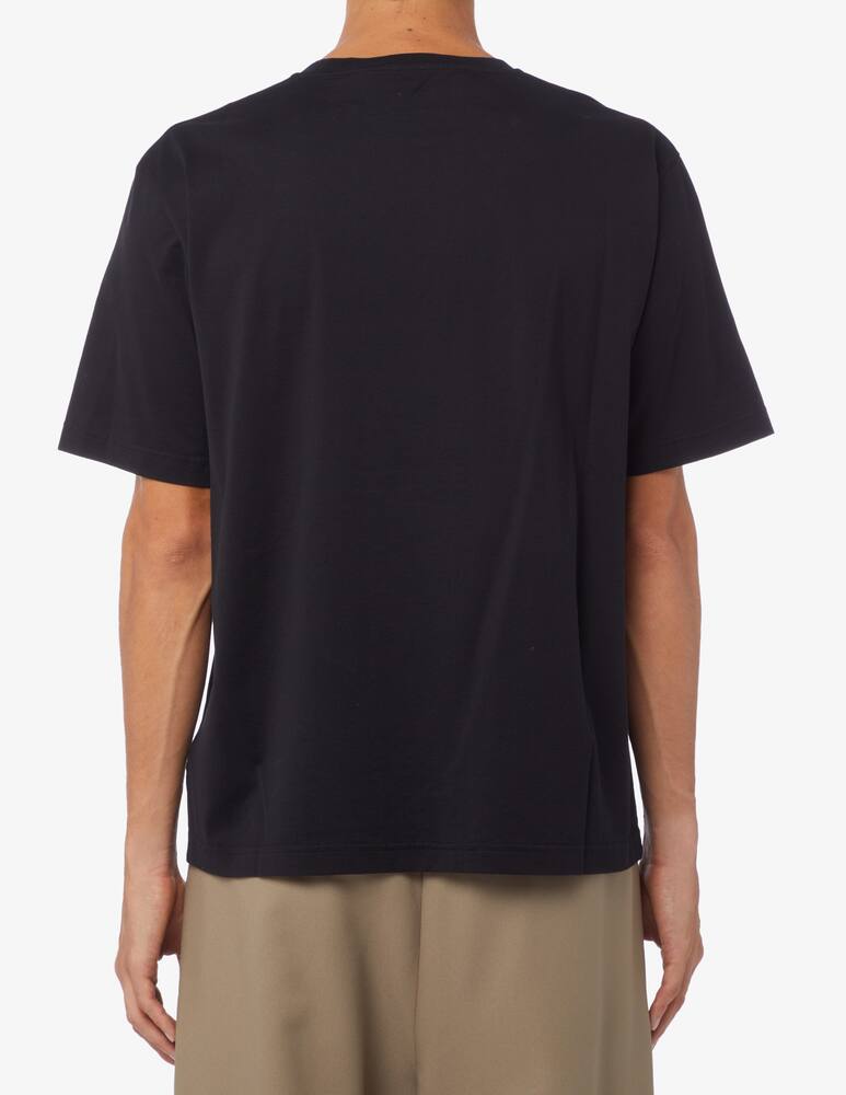 rinascente Palm Angels Embroidered logo slim fit t-shirt