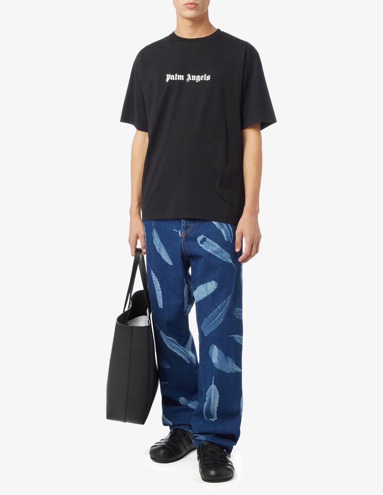 rinascente Palm Angels Classic logo crewneck jumper