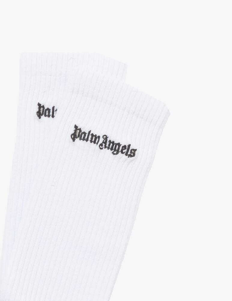 rinascente Palm Angels Embroidered logo socks
