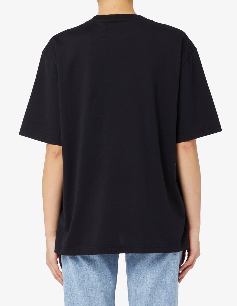 rinascente Palm Angels Maglietta monogram small logo slim fit