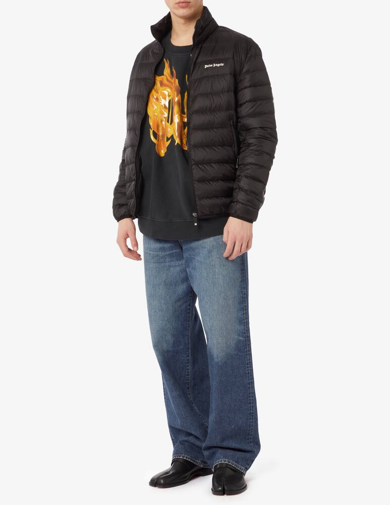 Palm Angels Maglia girocollo burning monogram - immagine 2 Palm Angels Maglia girocollo burning monogram - immagine 2